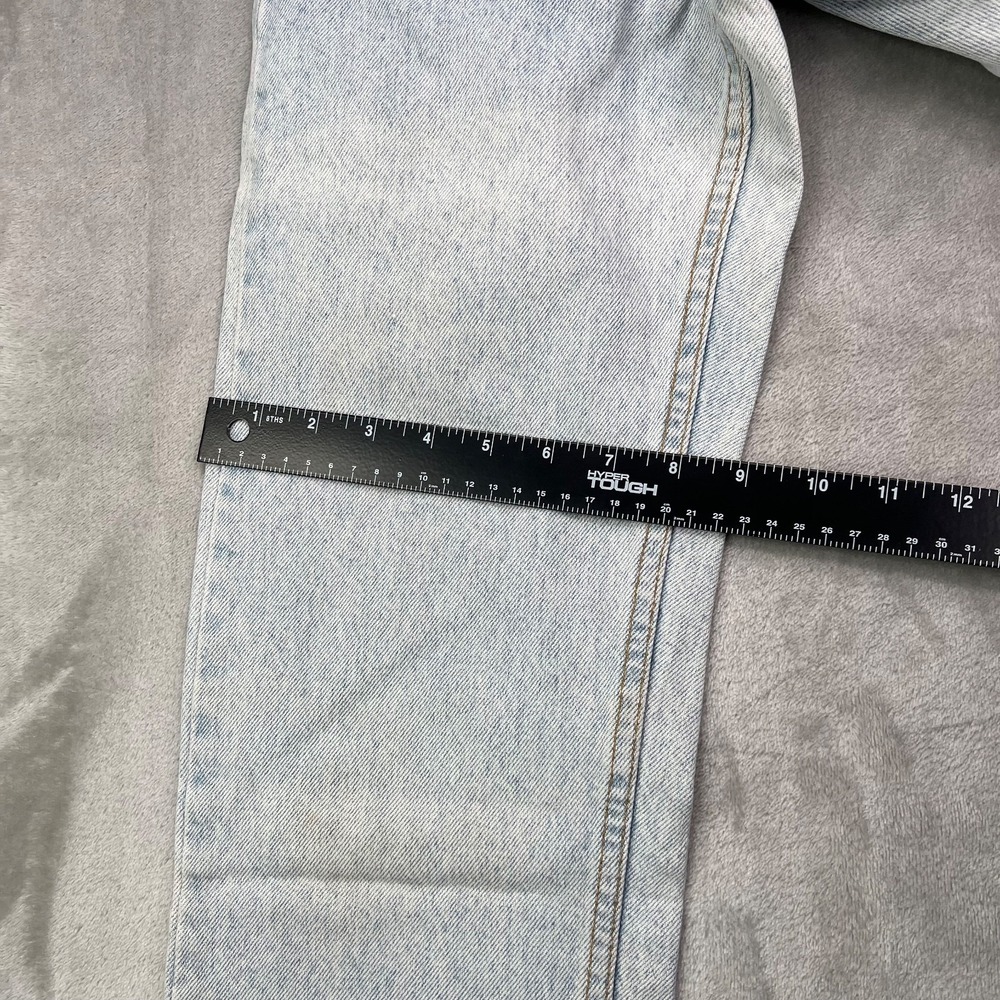 VTG Levis 560 Jeans Women 14 Blue Loose Fit Straight Leg Orange Tab Made in USA - Picture 6 of 10
